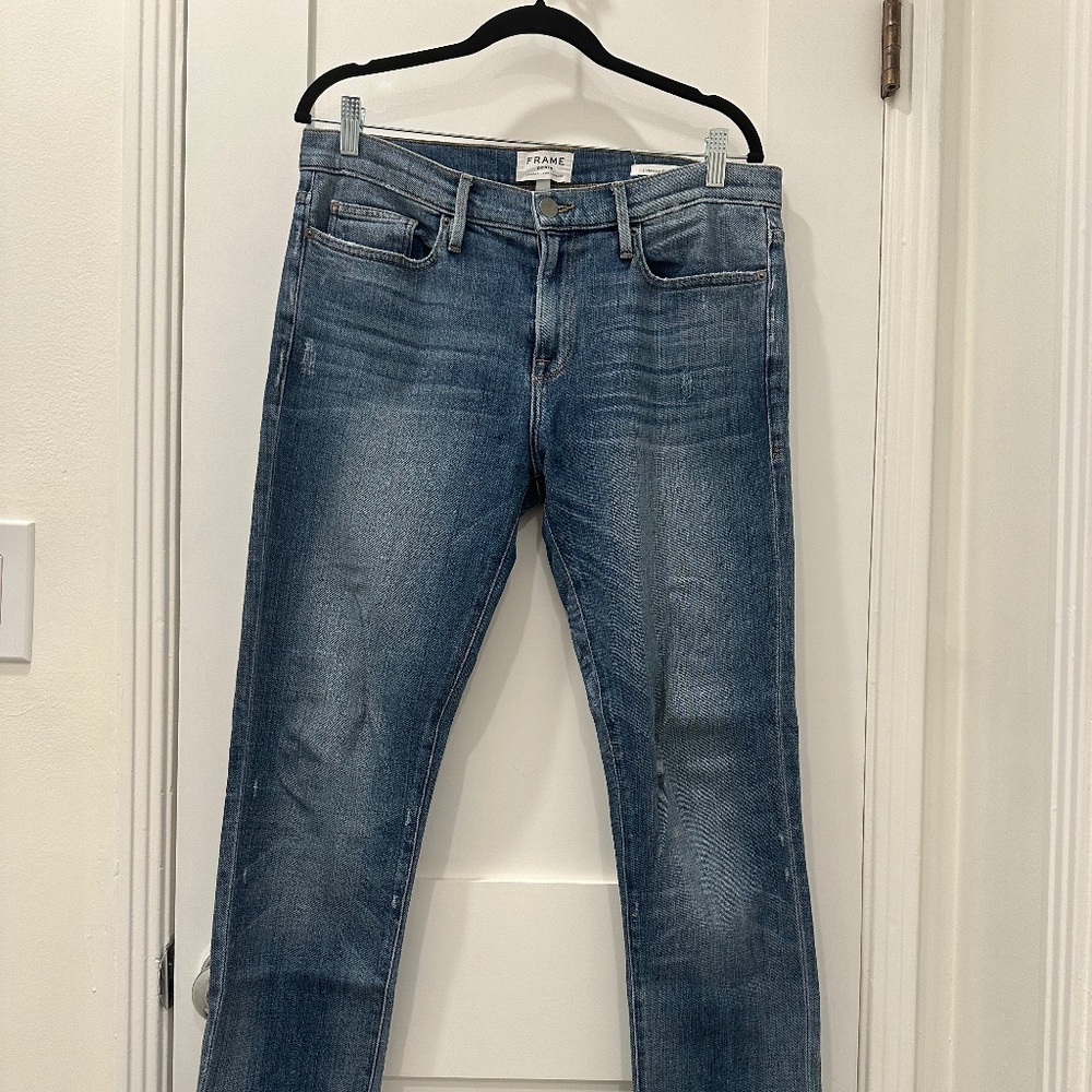 FRAME L'Homme Skinny Beaudry Jeans